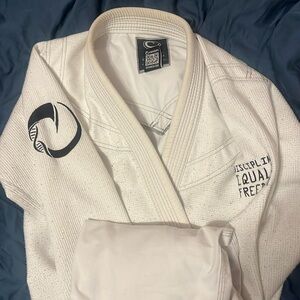 Origin Discipline Jiu jitsu GI.. Top is A3/large and pants 36 waist 28 inseam